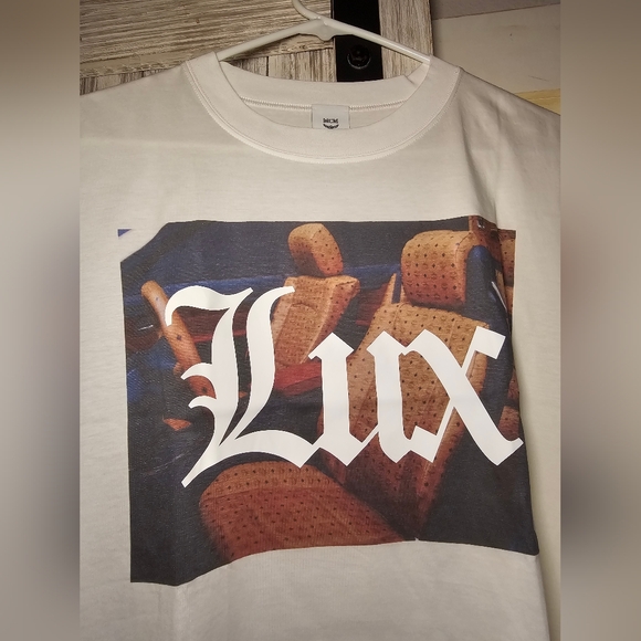 NWOT MCM Men's "Lux" Sleeveless Tee - Picture 4 of 7